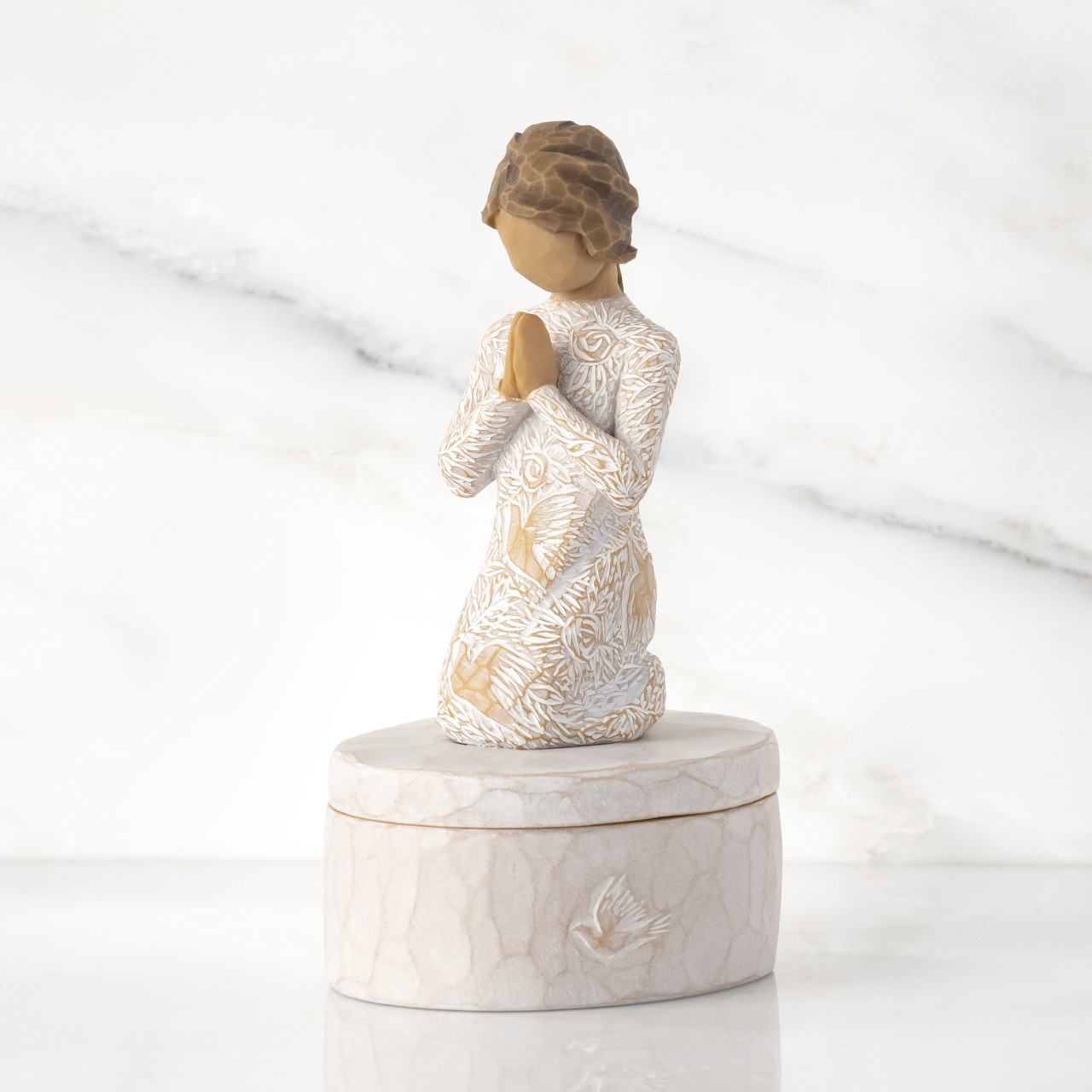 Prayer of Peace Keepsake Box sculpted by Susan Lordi
