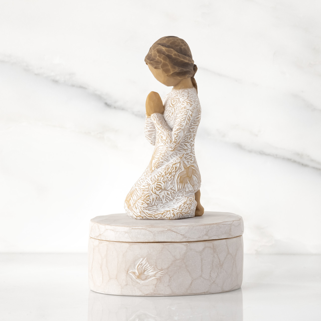 Prayer of Peace Keepsake Box sculpted by Susan Lordi
