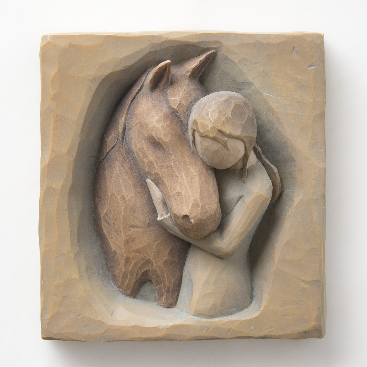 Quiet Strength Plaque sculpted by Susan Lordi