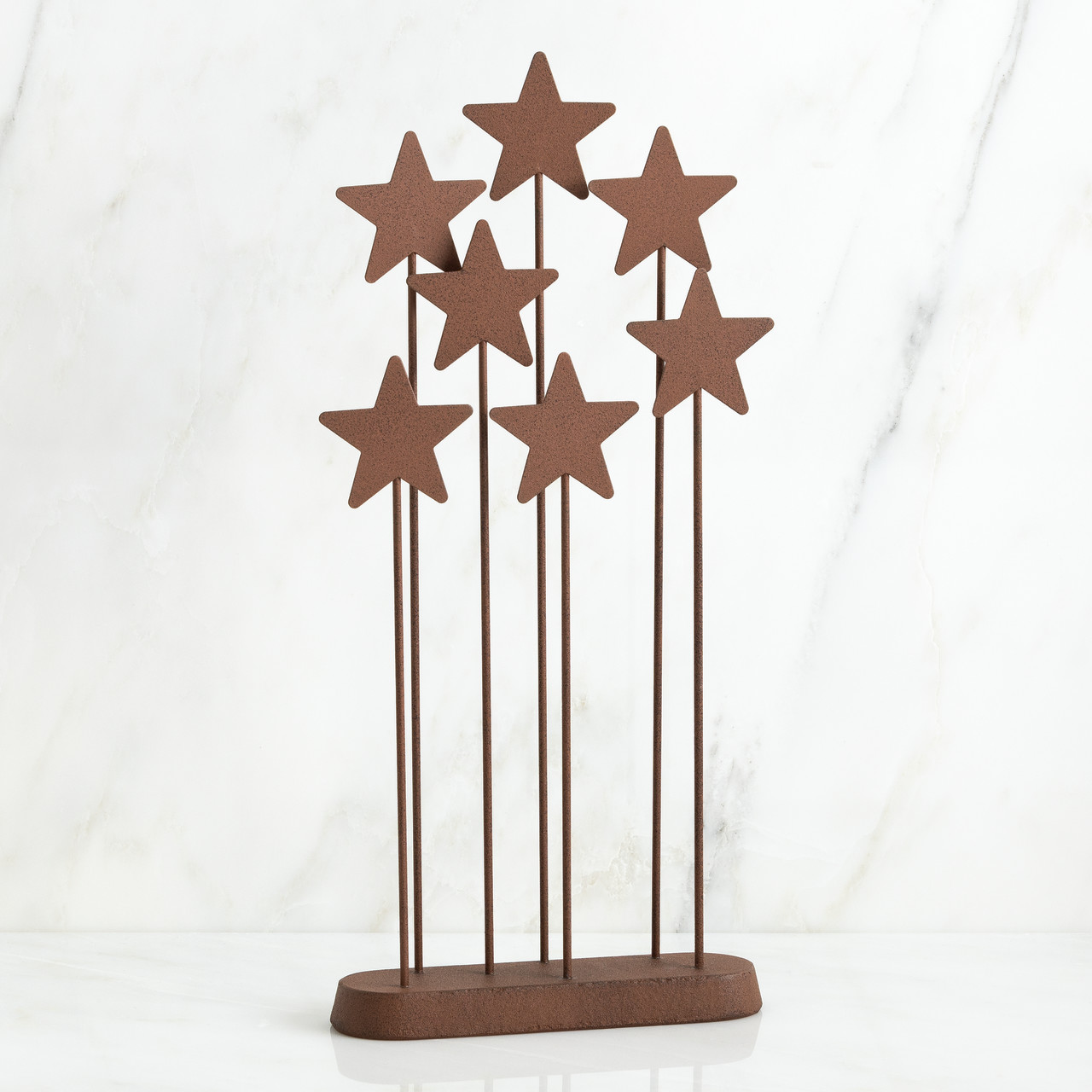 Nativity Metal Star Backdrop by Susan Lordi