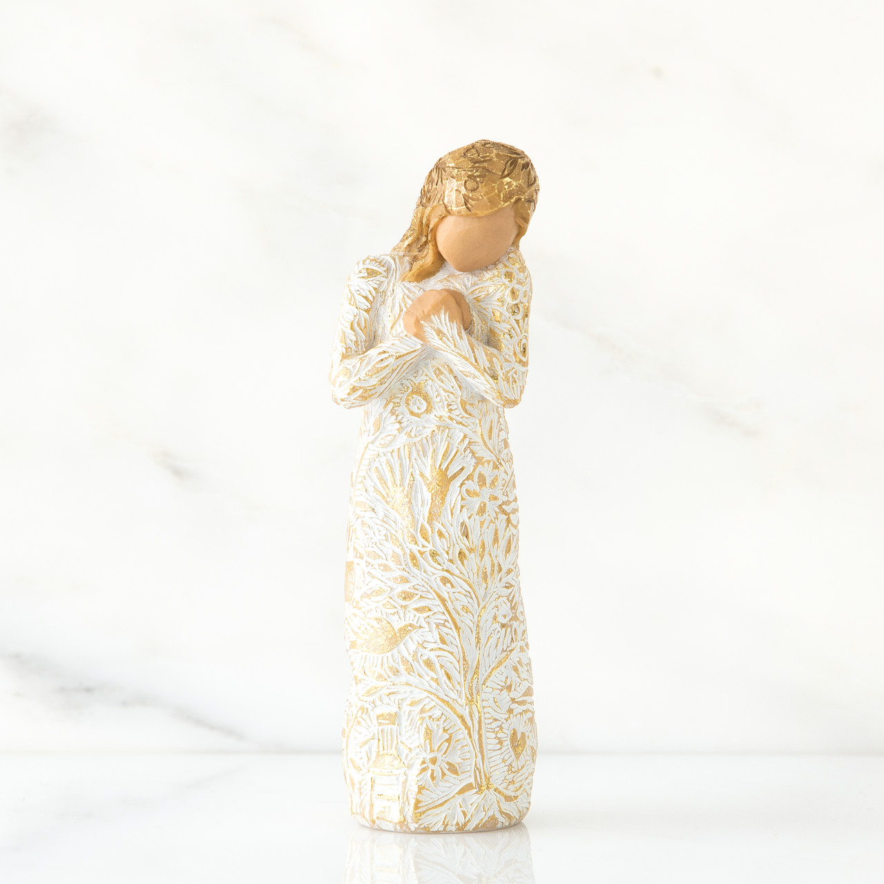 Tapestry sculpted figure by Susan Lordi