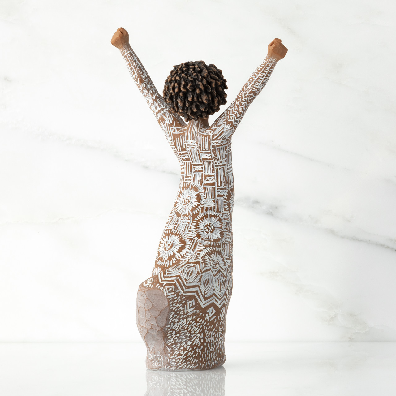 Courageous Joy Sculpted Figure By Susan Lordi - Willow Tree