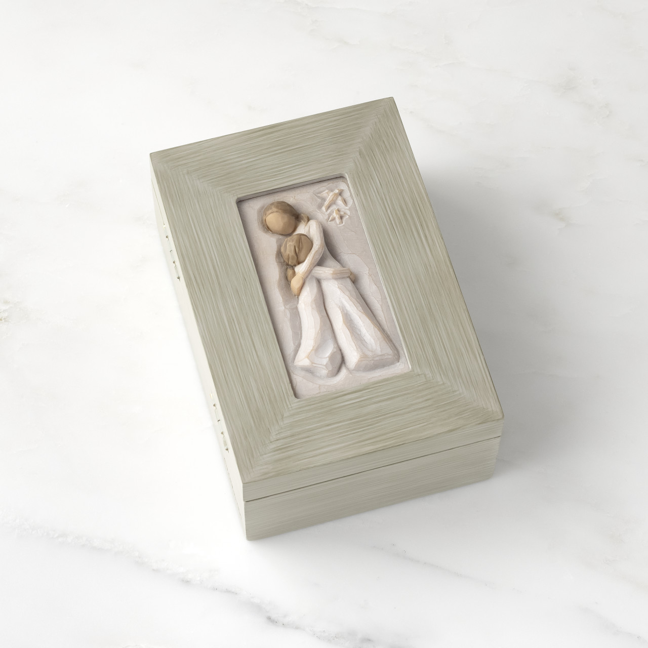 Mother and Daughter Memory Box sculpted by Susan Lordi